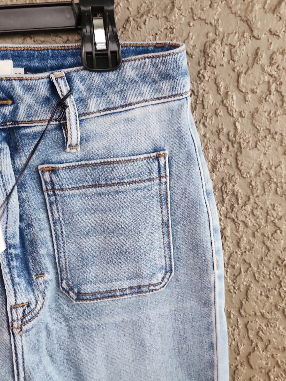 NWT Vici Casual Times Super Stretch High Rise Flare Cropped Jeans - Picture 5 of 8